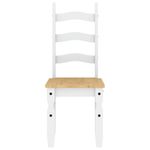 Casa si Gradina - Mobilier - Seturi de mobilier - Seturi bucatarie - Set de sufragerie din 3 piese Panama din lemn masiv de pin alb - Infinity.ro