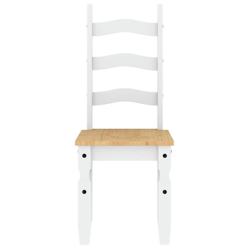 Casa si Gradina - Mobilier - Seturi de mobilier - Seturi bucatarie - Set de sufragerie din 3 piese Panama din lemn masiv de pin alb - Infinity.ro