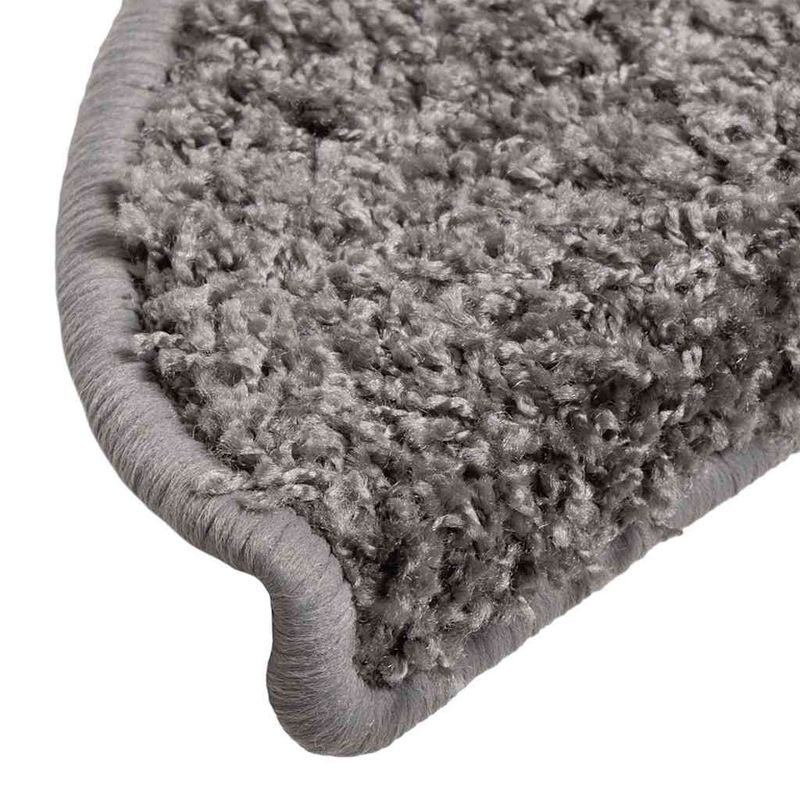 Casa si Gradina - Textile si covoare - Covoare - Covoare casa - Covorase scara 30 buc Gri 56x17x3 cm - Infinity.ro