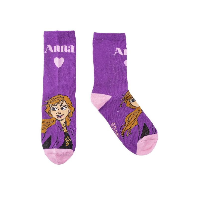 Fashion, accesorii si bijuterii - Copii - Lenjerie si pijamale copii - Sosete si dresuri copii - Set 5 sosete copii Frozen 2900001541, Multicolor, 27-30 EU - Infinity.ro