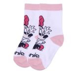 Fashion, accesorii si bijuterii - Copii - Lenjerie si pijamale copii - Sosete si dresuri copii - Set 5 Sosete bebe Minnie Mouse, Multicolor, Marime 19/20 - Infinity.ro