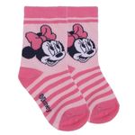 Fashion, accesorii si bijuterii - Copii - Lenjerie si pijamale copii - Sosete si dresuri copii - Set 5 Sosete bebe Minnie Mouse, Multicolor, Marime 19/20 - Infinity.ro