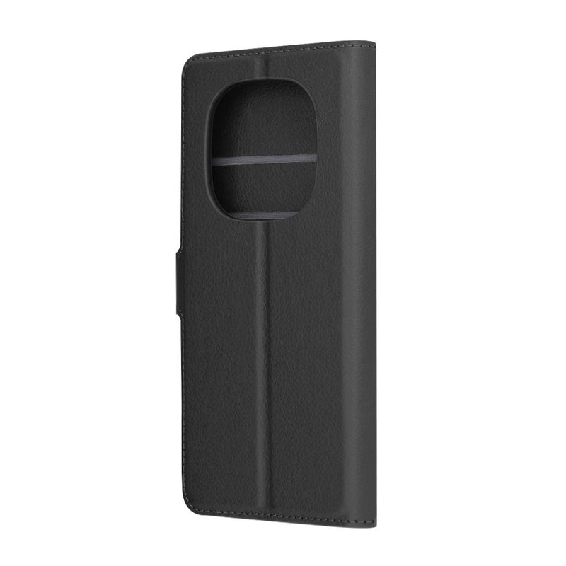 Laptop, Telefoane si Tablete - Telefoane mobile si accesorii - Accesorii Telefoane - Huse telefoane - Husa pentru Xiaomi Rosumi Note 14 Pro / Poco X7 - Techsuit Leather Folio - Negru - Infinity.ro