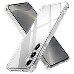 Laptop, Telefoane si Tablete - Telefoane mobile si accesorii - Accesorii Telefoane - Huse telefoane - Husa pentru Samsung Galaxy S24 FE - Techsuit Shockproof Transparent Silicone - Transparent - Infinity.ro