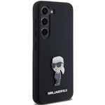 Laptop, Telefoane si Tablete - Telefoane mobile si accesorii - Accesorii Telefoane - Huse telefoane - Husa pentru Samsung Galaxy S23 Plus - Karl Lagerfeld Silicone (KLHCS23MSMHKNPK) - Roz Metal Pin - Infinity.ro