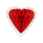 Casa si Gradina - Decoratiuni - Decoratiuni petrecere - Accesorii pentru petrecere - Decoratiune din carton, pentru ziua indragostitilor, forma inimioara - Infinity.ro