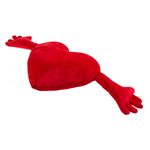 Casa si Gradina - Textile si covoare - Perne si pilote - Perne decorative - Perna inima rosie, din plus, cu maini, 70 cm - Infinity.ro