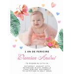 Market - Cadouri - Invitatii evenimente - Invitatie Butterfly - Infinity.ro