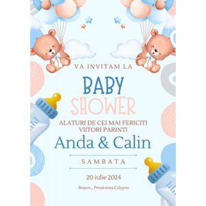 Invitatie Baby Shower