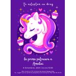 Market - Cadouri - Invitatii evenimente - Invitatie Unicorn - Infinity.ro