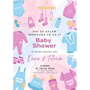 Invitatie Baby Shower 2