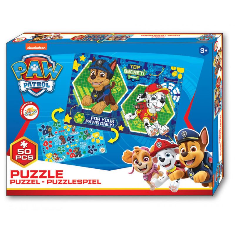 Jucarii, Copii si Bebe - Jucarii si jocuri - Jocuri si puzzle - Puzzle - Puzzle Paw Patrol 50 piese, 3+ ani - Infinity.ro