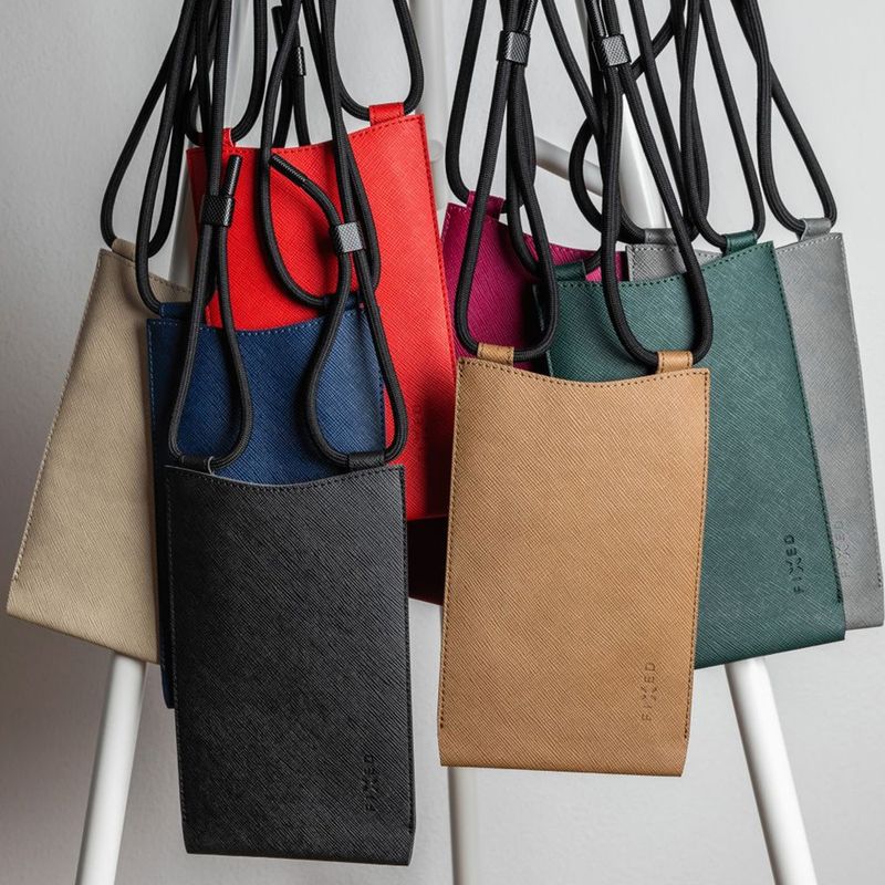 Laptop, Telefoane si Tablete - Telefoane mobile si accesorii - Accesorii Telefoane - Huse telefoane - Husa pentru telefon 7" - Fixed Universal Shoulder Bag Verona (FIXVER-LGYL) - Galben deschis - Infinity.ro