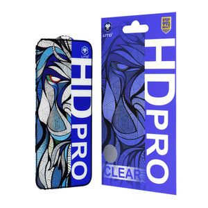 Folie pentru iPhone 15 Pro - Lito HD Pro Transparent - Negru