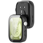 Laptop, Telefoane si Tablete - Wearables si gadgeturi - Wearables - Smartwatch-uri - Husa pentru Huawei Watch Fit 3 + Folie - Techsuit Defense360 Pro - Negru - Infinity.ro