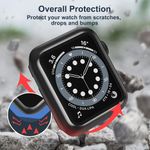 Laptop, Telefoane si Tablete - Wearables si gadgeturi - Wearables - Smartwatch-uri - Husa pentru Apple Watch 1 / 2 / 3 (42mm) + Folie - Techsuit Defense360 Pro - Negru - Infinity.ro