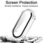 Laptop, Telefoane si Tablete - Wearables si gadgeturi - Wearables - Smartwatch-uri - Husa pentru Xiaomi Mi Band 9 / 9 NFC + Folie - Techsuit Defense360 Pro - Transparent - Infinity.ro