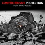 Laptop, Telefoane si Tablete - Wearables si gadgeturi - Wearables - Smartwatch-uri - Husa pentru Samsung Galaxy Watch UltraA (47mm) + Folie - Techsuit Defense360 Pro - Transparent - Infinity.ro
