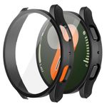 Laptop, Telefoane si Tablete - Wearables si gadgeturi - Wearables - Smartwatch-uri - Husa pentru Samsung Galaxy Watch7A (40mm) + Folie - Techsuit Defense360 Pro - Negru - Infinity.ro