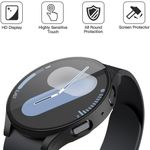 Laptop, Telefoane si Tablete - Wearables si gadgeturi - Wearables - Smartwatch-uri - Husa pentru Samsung Galaxy Watch7A (40mm) + Folie - Techsuit Defense360 Pro - Negru - Infinity.ro