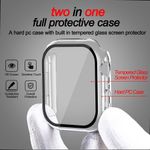 Laptop, Telefoane si Tablete - Wearables si gadgeturi - Wearables - Smartwatch-uri - Husa pentru Apple Watch 7 (41mm) + Folie - Techsuit Defense360 Pro - Transparent - Infinity.ro