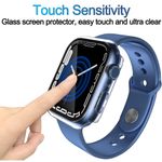 Laptop, Telefoane si Tablete - Wearables si gadgeturi - Wearables - Smartwatch-uri - Husa pentru Apple Watch 7 (41mm) + Folie - Techsuit Defense360 Pro - Transparent - Infinity.ro