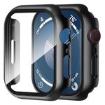 Laptop, Telefoane si Tablete - Wearables si gadgeturi - Wearables - Smartwatch-uri - Husa pentru Apple Watch 7 (45mm) + Folie - Techsuit Defense360 Pro - Negru - Infinity.ro