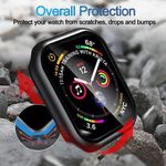 Laptop, Telefoane si Tablete - Wearables si gadgeturi - Wearables - Smartwatch-uri - Husa pentru Apple Watch 7 (45mm) + Folie - Techsuit Defense360 Pro - Negru - Infinity.ro