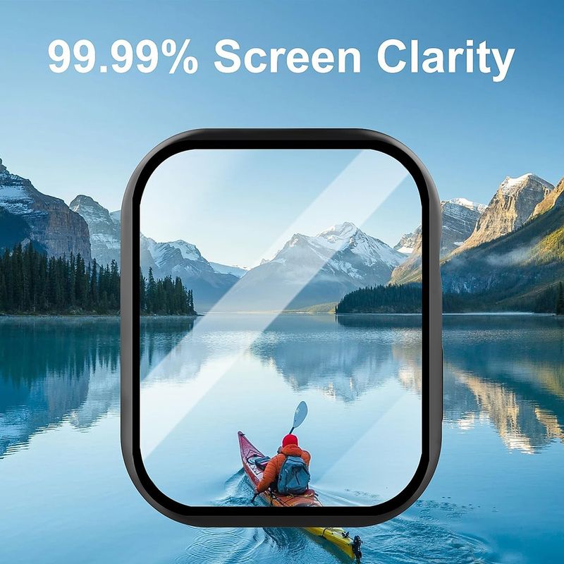 Laptop, Telefoane si Tablete - Wearables si gadgeturi - Wearables - Smartwatch-uri - Husa pentru Apple Watch 7 (45mm) + Folie - Techsuit Defense360 Pro - Negru - Infinity.ro