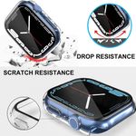 Laptop, Telefoane si Tablete - Wearables si gadgeturi - Wearables - Smartwatch-uri - Husa pentru Apple Watch 7 (45mm) + Folie - Techsuit Defense360 Pro - Transparent - Infinity.ro