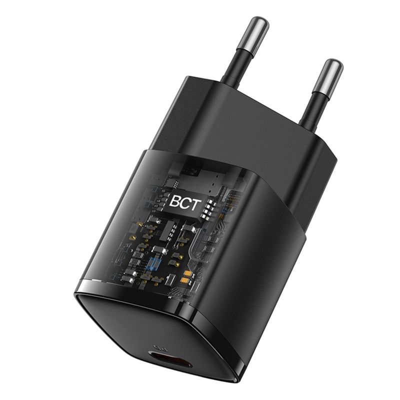 Laptop, Telefoane si Tablete - Telefoane mobile si accesorii - Accesorii Telefoane - Incarcatoare telefoane - Incarcator EU Type-C, 30W - Baseus Cube Pro (CCXF000301) - Negru - Infinity.ro