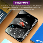 TV, Audio-Video si Foto - Portabile audio - Media Playere - Player MP3/MP4/E-Book cu touchscreen, Proiectinno, X6, 4GB, ecran 2.4 inch, Bluetooth 5.0, sunet HIFI, autonomie 40 ore - Infinity.ro