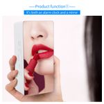 Casa si Gradina - Decoratiuni - Ceasuri - Ceas Digital Led cu Oglinda MRG M1162, Termometru, Afisaj Verde - Infinity.ro