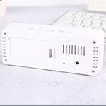 Casa si Gradina - Decoratiuni - Ceasuri - Ceas Digital Led cu Oglinda MRG M1162, Termometru, Afisaj Rosu - Infinity.ro