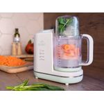 Electronice si Electrocasnice - Electrocasnice bucatarie - Aparate de gatit & desert - Aparate de gatit cu aburi - Aparat de gatit cu aburi pentru bebelusi 6 in 1 ETA MIMI 4306 90000, 700 W,  0.9 litri, tritan fara BPA, LCD - Infinity.ro