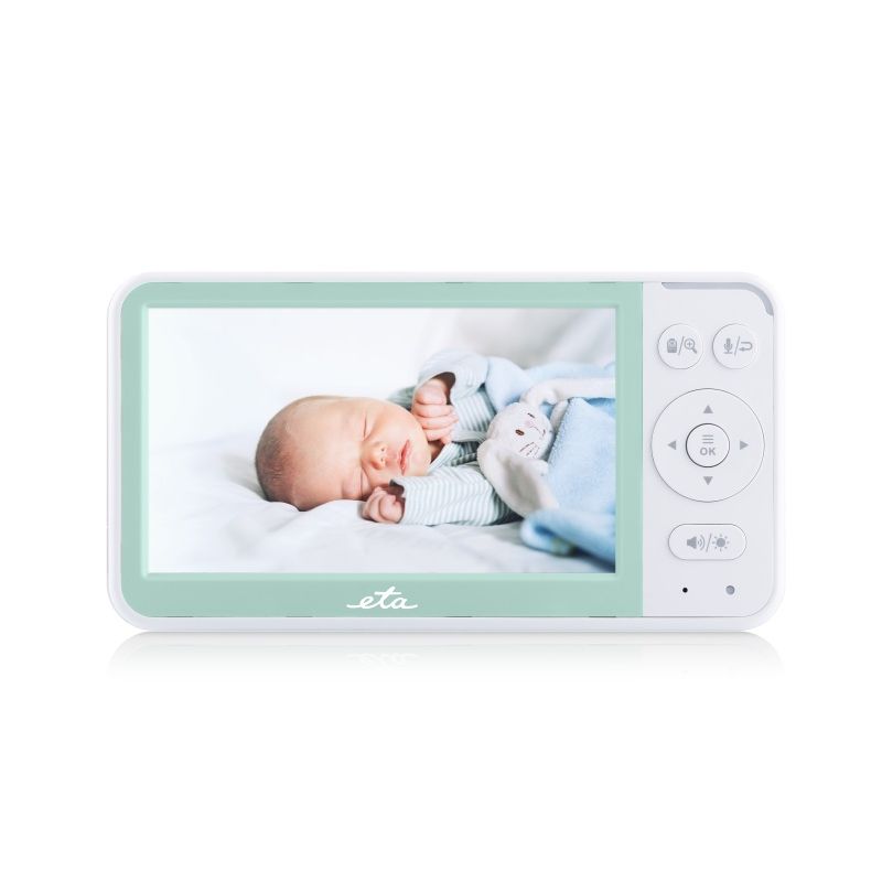 Casa si Gradina - Mobilier - Mobilier copii - Monitoare video copii - Baby Monitor ETA MIMI 5306 90000, ecran LCD 5.0'' TFT, Audio-Video wireless, ZOOM 2x, camera rotativa - Infinity.ro