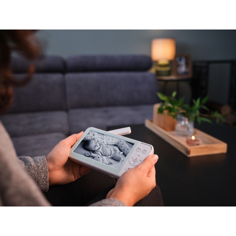 Casa si Gradina - Mobilier - Mobilier copii - Monitoare video copii - Baby Monitor ETA MIMI 5306 90000, ecran LCD 5.0'' TFT, Audio-Video wireless, ZOOM 2x, camera rotativa - Infinity.ro