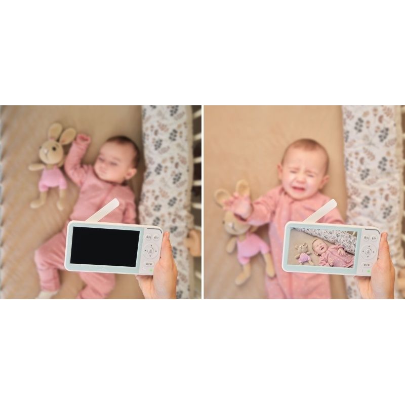 Casa si Gradina - Mobilier - Mobilier copii - Monitoare video copii - Baby Monitor ETA MIMI 5306 90000, ecran LCD 5.0'' TFT, Audio-Video wireless, ZOOM 2x, camera rotativa - Infinity.ro