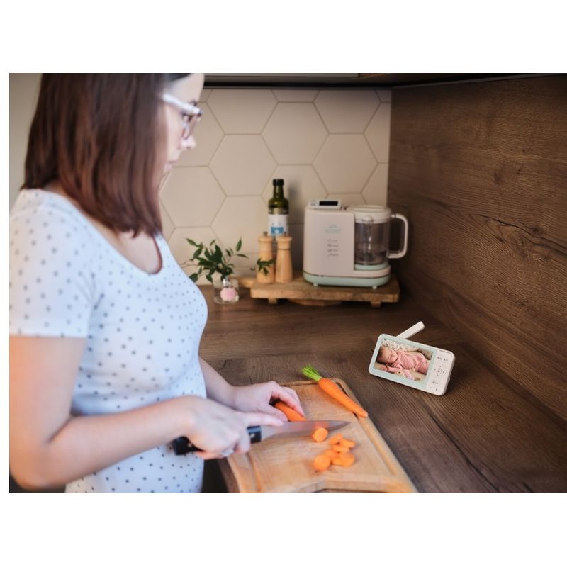 Casa si Gradina - Mobilier - Mobilier copii - Monitoare video copii - Baby Monitor ETA MIMI 5306 90000, ecran LCD 5.0'' TFT, Audio-Video wireless, ZOOM 2x, camera rotativa - Infinity.ro