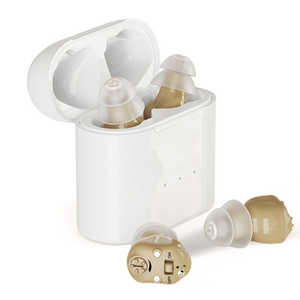 Aparat Auditiv Digital x2 NeoHGS, Sunet Clar, Incarcare Rapida 1.5 Ore, Operare Simpla, Afisaj Nivel Baterie