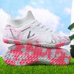 Sport si Outdoor - Echipament Sportiv - Incaltaminte sport - Pantofi sport - Ghete de fotbal MBrands, 8.3 cu glezna pentru teren sintetic, culoare alb 36 - Infinity.ro