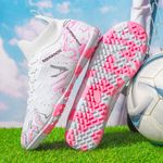 Sport si Outdoor - Echipament Sportiv - Incaltaminte sport - Pantofi sport - Ghete de fotbal MBrands, 8.3 cu glezna pentru teren sintetic, culoare alb 36 - Infinity.ro