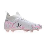Sport si Outdoor - Echipament Sportiv - Incaltaminte sport - Pantofi sport - Ghete de fotbal MBrands, 8.3 cu glezna crampoane, culoarea alb 43 - Infinity.ro