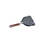 Casa si Gradina - Bucatarie si vesela - Vase pentru gatit - Tigai si seturi - Mini tigaie din metal in forma de ursulet, otel carbon, cu maner din plastic, 27x14cm - Infinity.ro