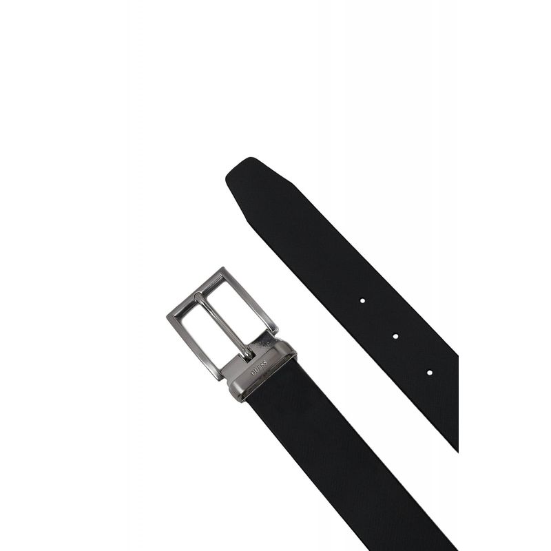 Fashion, accesorii si bijuterii - Barbati - Accesorii barbati - Curele barbati - Curea barbati Guess reversibila BM7541, Negru/Gri inchis, XL INTL - Infinity.ro