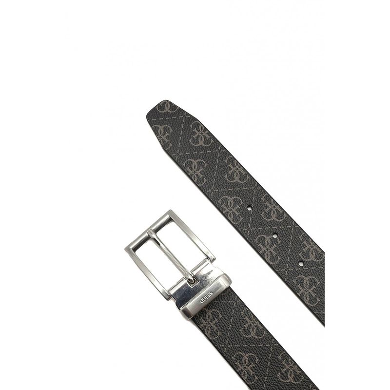 Fashion, accesorii si bijuterii - Barbati - Accesorii barbati - Curele barbati - Curea barbati Guess reversibila BM7541, Negru/Gri inchis, XL INTL - Infinity.ro