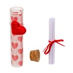 Casa si Gradina - Bucatarie si vesela - Cani si pahare - Sticle - Sticla decorativa cu dop de pluta, Love - Infinity.ro