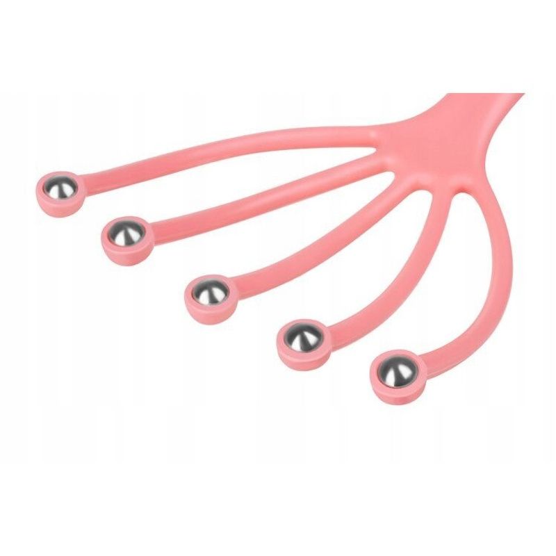 Ingrijire personala si Cosmetice - Sanatate si wellness - Articole wellness - Aparate si dispozitive de masaj - Aparat de masaj pentru cap, Polipropilena, Roz - Infinity.ro