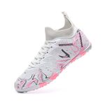 Sport si Outdoor - Echipament Sportiv - Incaltaminte sport - Pantofi sport - Ghete de fotbal MBrands, 8.3 cu glezna pentru teren sintetic, culoare alb 38 - Infinity.ro