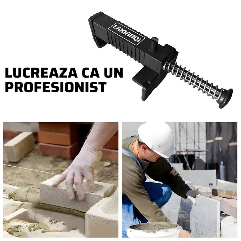Casa si Gradina - Constructii - Scule de mana si unelte - Accesorii scule de mana - Set 2 suporti HAWIRE GJ42 pentru prindere si aliniere sfoara zidarie - Infinity.ro